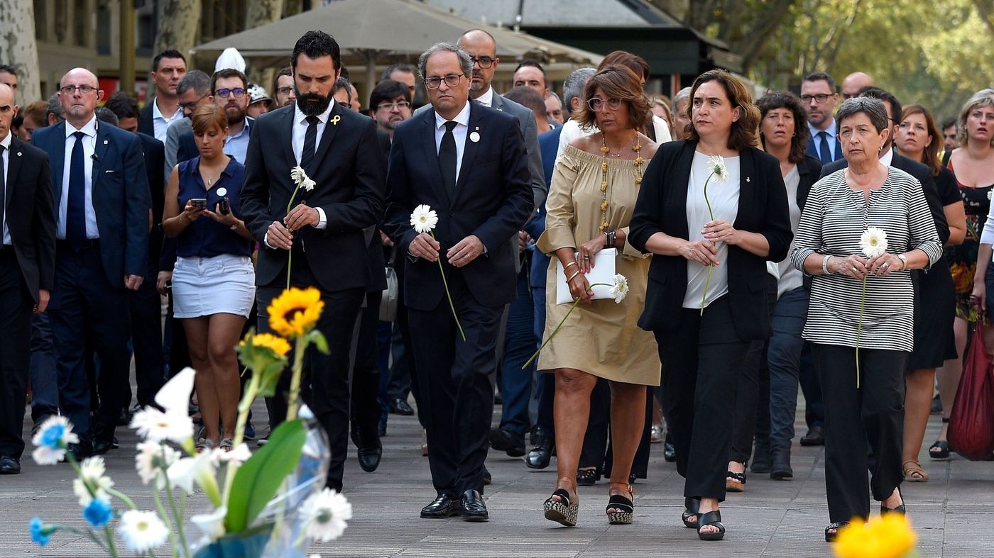 Barcellona commemora attacco Rambla divisa su questione Catalogna