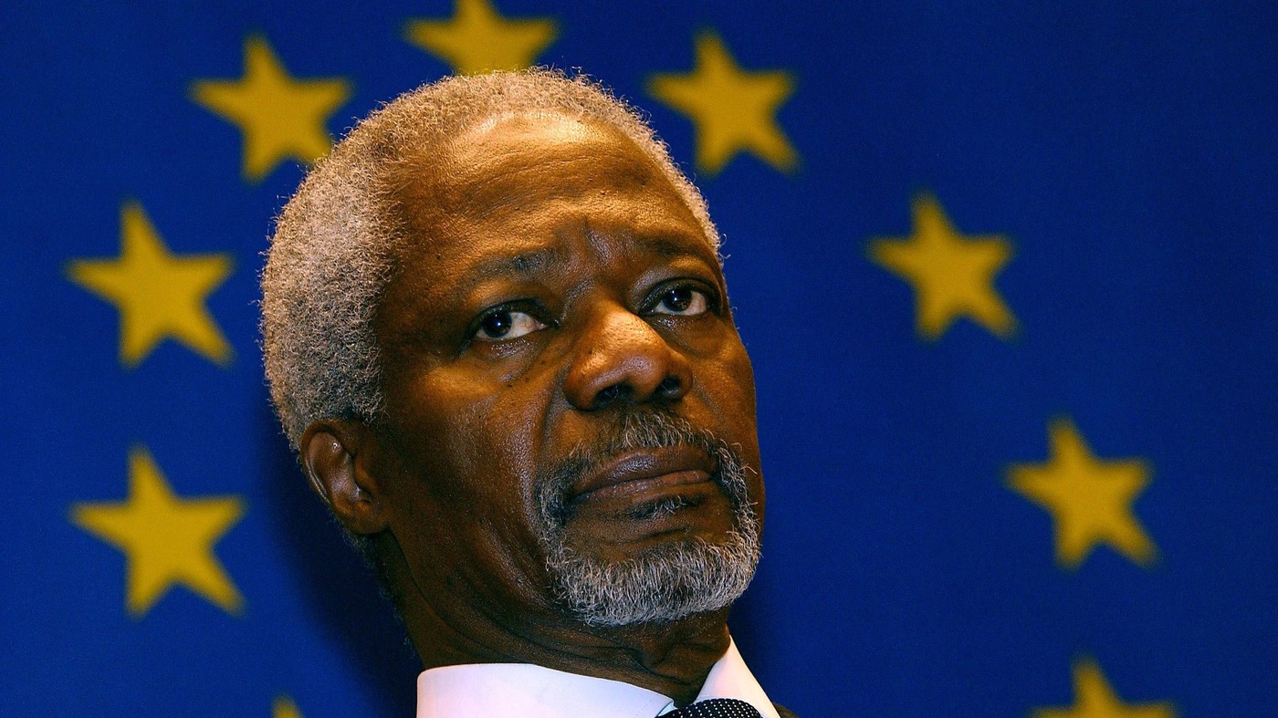 È morto Kofi Annan, ex segretario generale dell’Onu e premio Nobel per la Pace