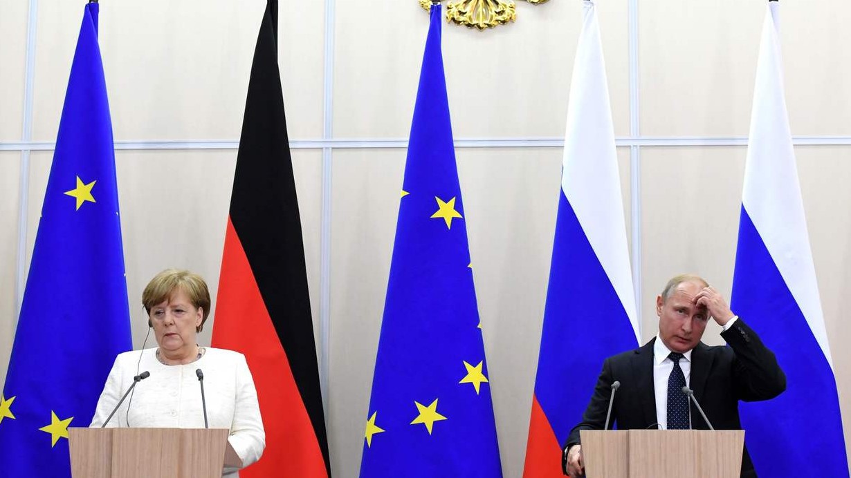 Putin da Merkel: cena in castello Meseberg, in menu Nord Stream 2