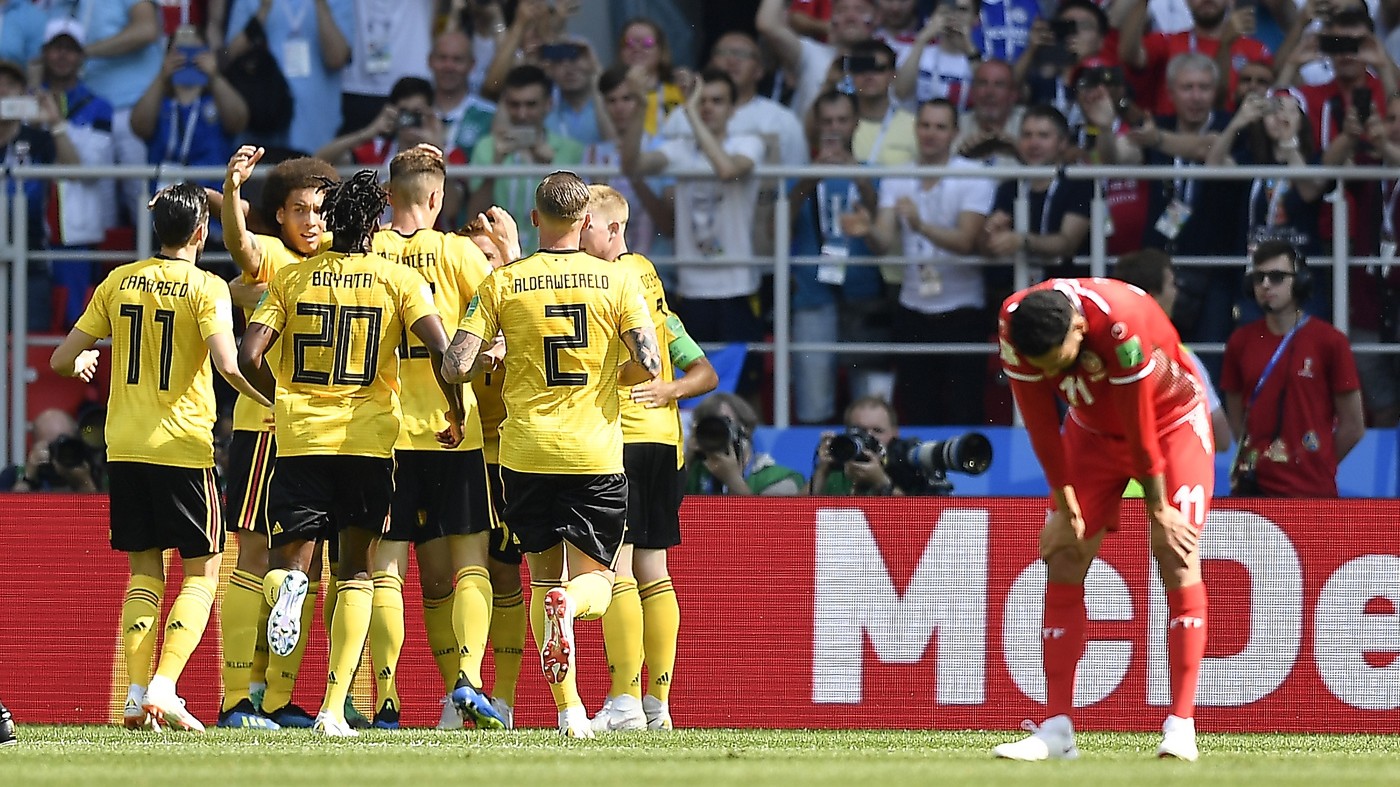 Russia 2018, Belgio a valanga: Hazard e Lukaku travolgono Tunisia 5-2