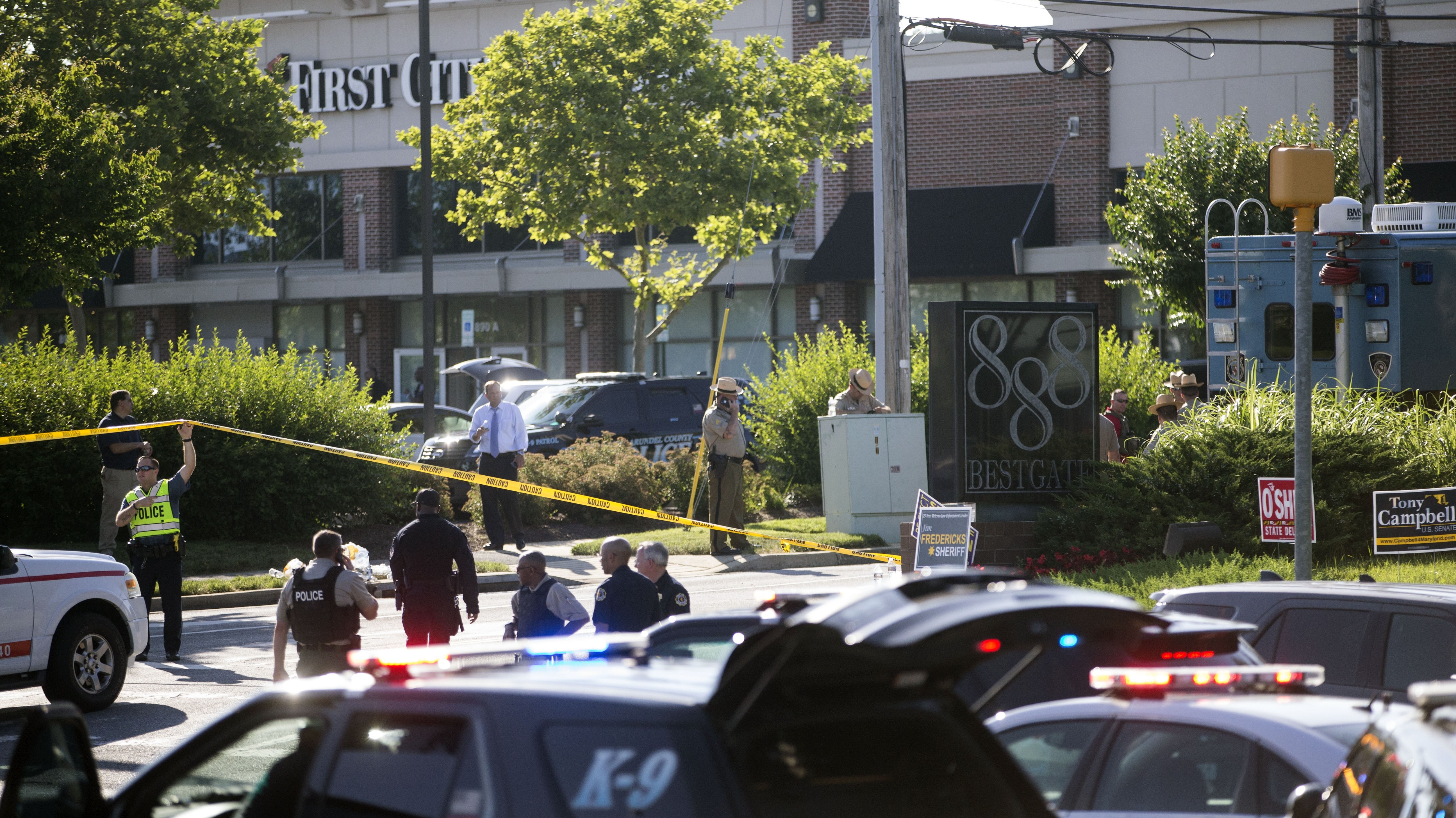 Maryland, sparatoria in redazione: il killer era in causa con il giornale