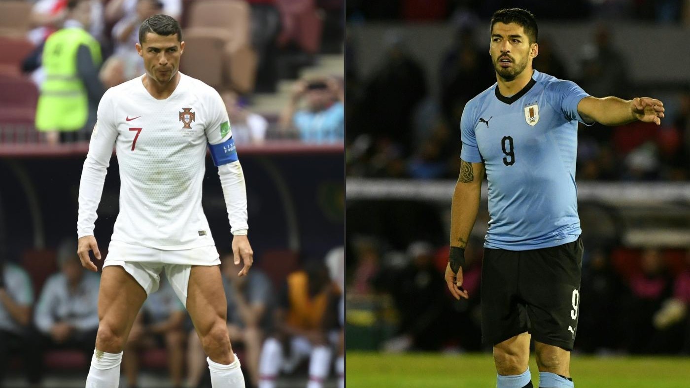 Russia 2018, Uruguay-Portogallo sfida tra outsider: CR7 contro Suarez-Cavani