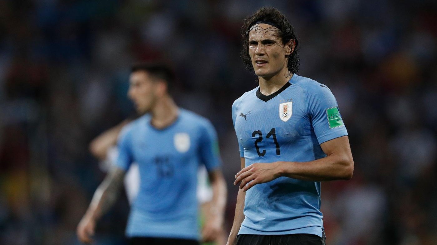 Russia 2018, Cavani salta allenamento: sempre più a rischio il match con la Francia