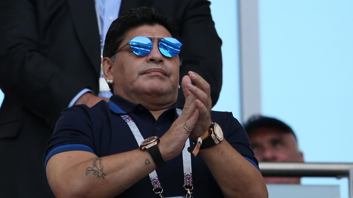 Russia 2018, Maradona si scusa con la Fifa e con gli arbitri