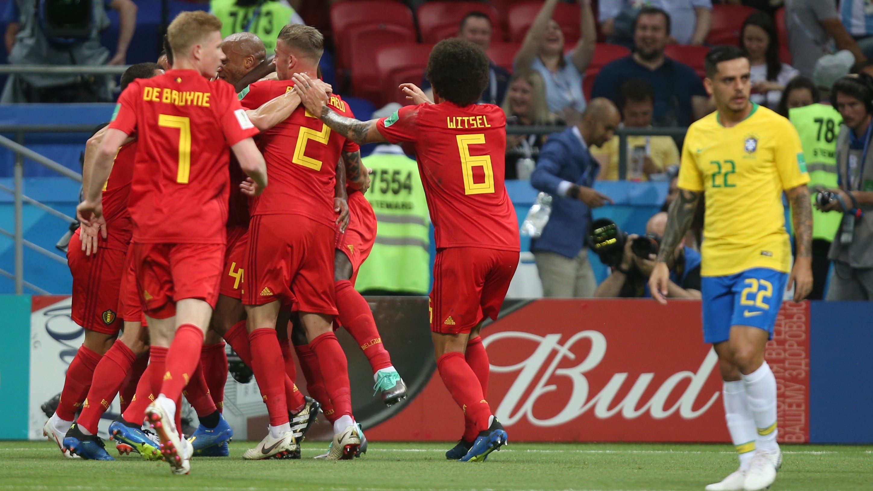 Russia 2018, Neymar e Brasile a casa: il Belgio trova la Francia in semifinale