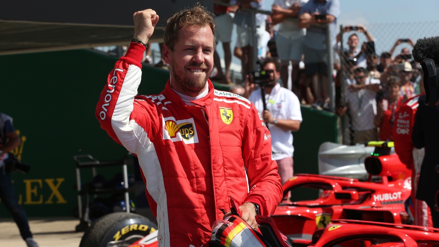 Trionfo Ferrari a Silverstone: Vettel vince il Gp più bello dell’anno
