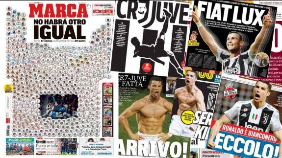 Ronaldo-Juve, shock e ringraziamenti: la stampa spagnola saluta CR7