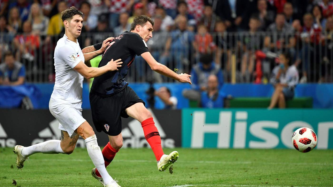 Perisic e Mandzukic portano la Croazia in finale: 2-1
