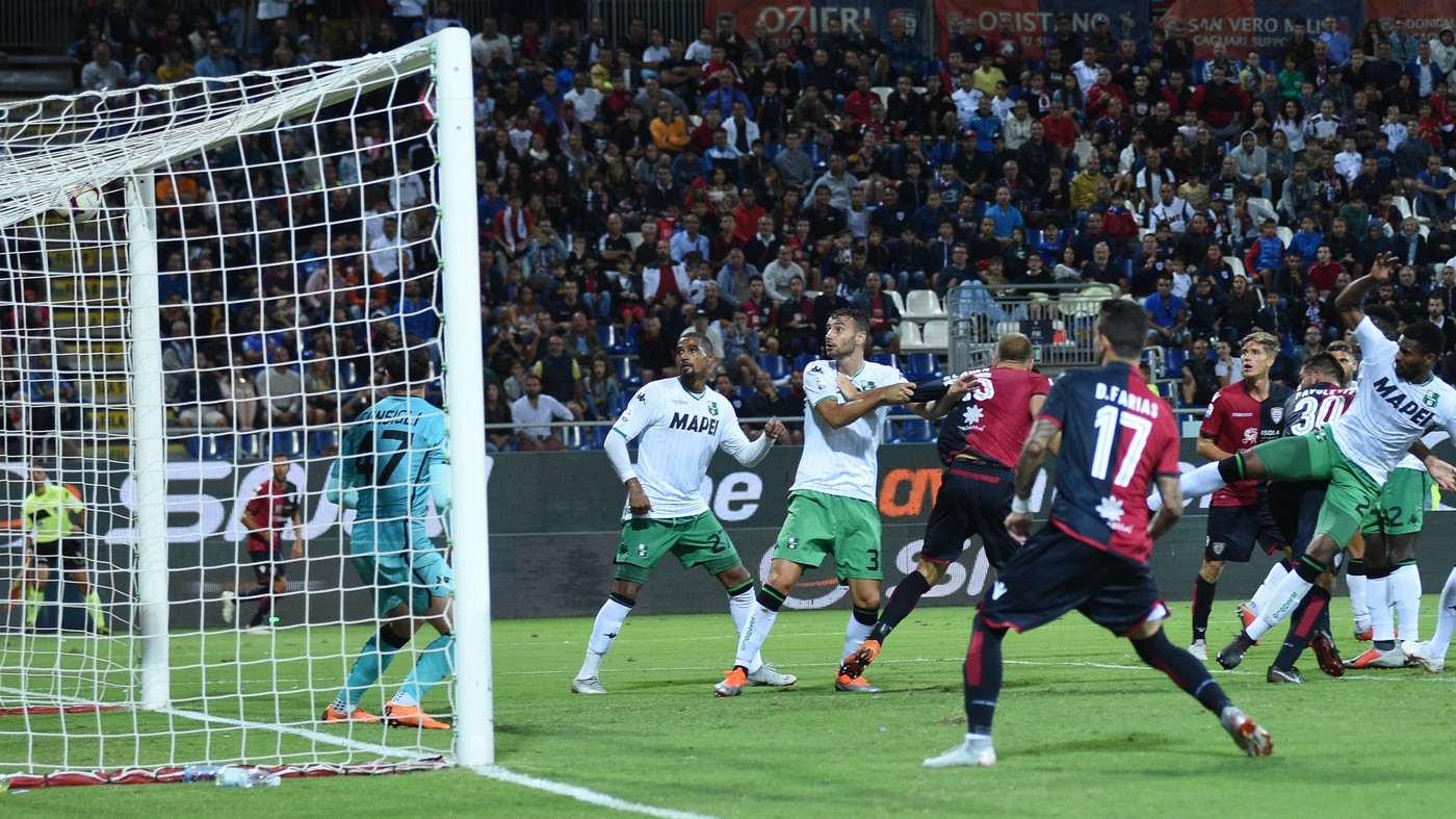 Serie A, Cagliari-Sassuolo 2-2 | Il fotoracconto