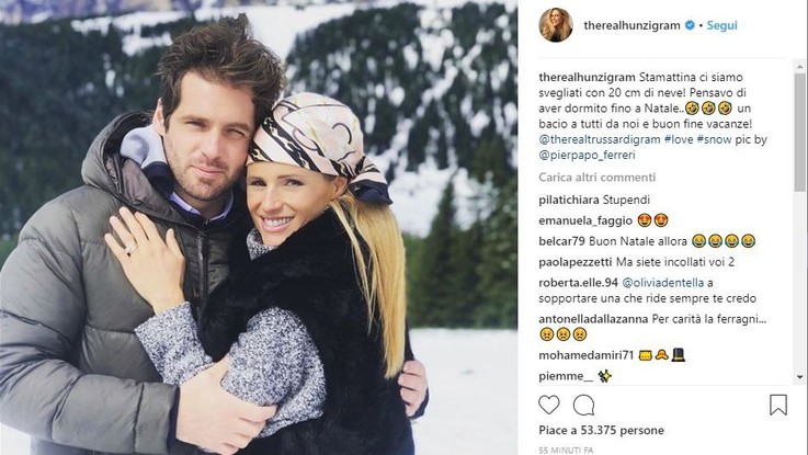Nevica sulle Dolomiti a fine agosto, la gioia di Michelle Hunziker: "Pensavo di aver dormito fino a Natale"