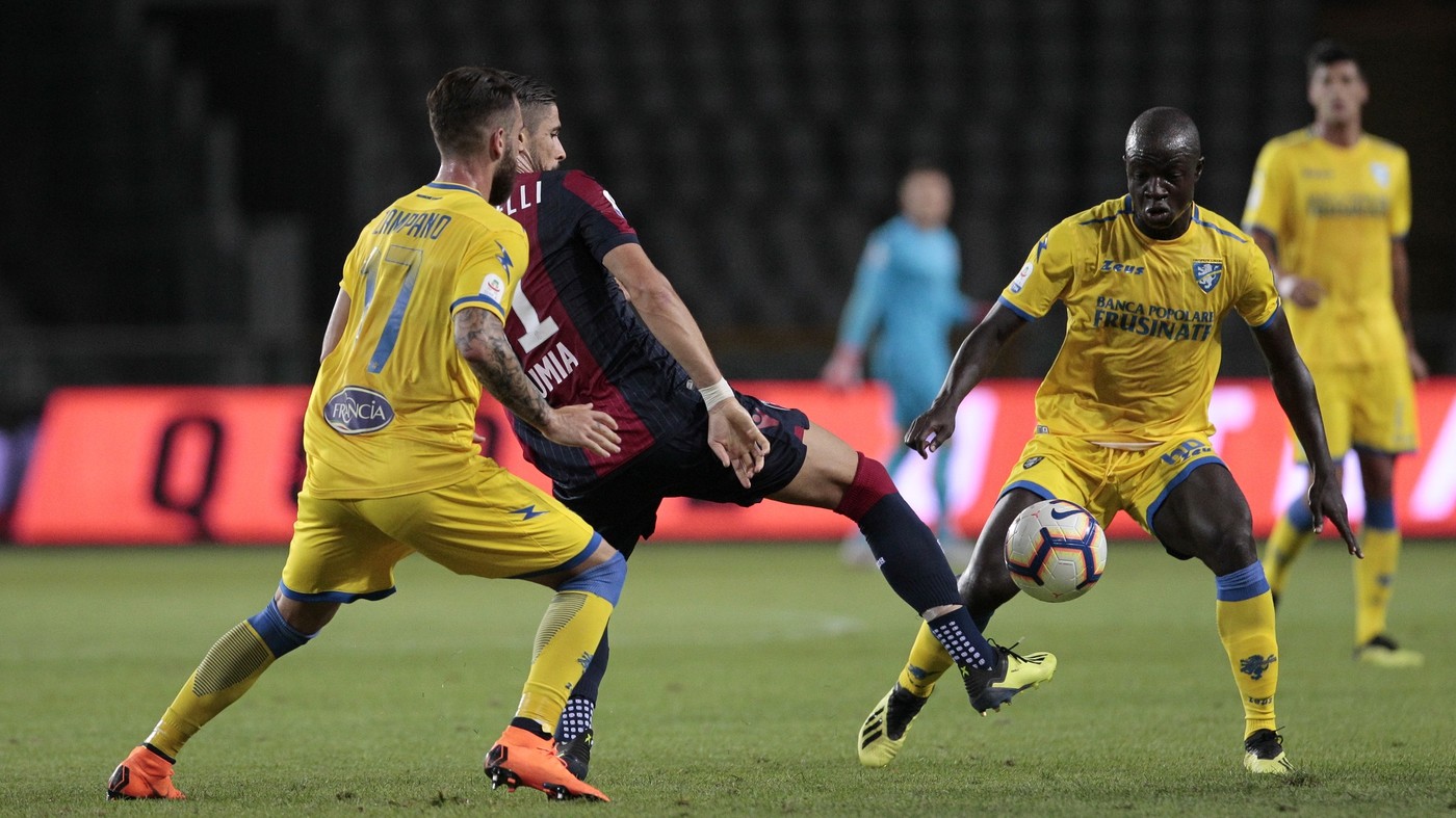 Serie A, Frosinone e Bologna non si fanno male: 0-0 e primo punto