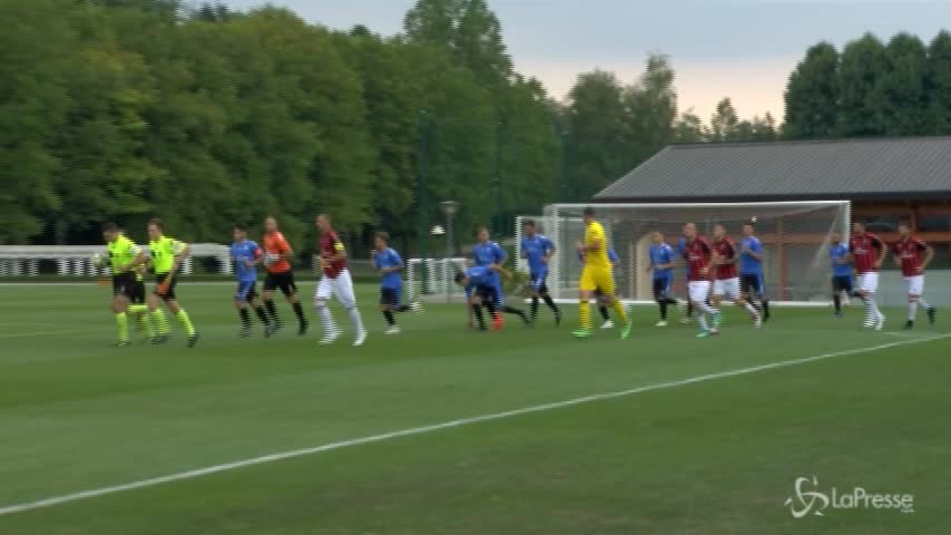 Amichevoli, il Milan parte bene: 2-0 al Novara