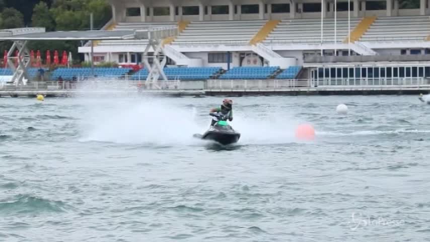 Milano, al via il campionato italiano di moto d’acqua