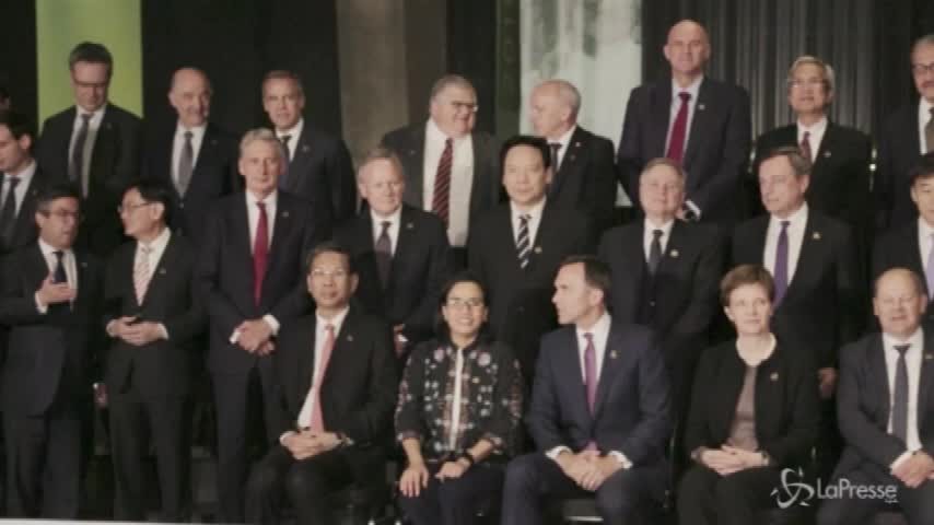 G20: “Più rischi per la crescita mondiale, anche per tensioni commerciali”