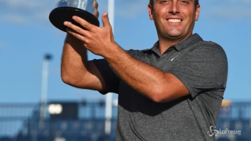 Chicco Molinari è il primo italiano a conquistare un major di golf