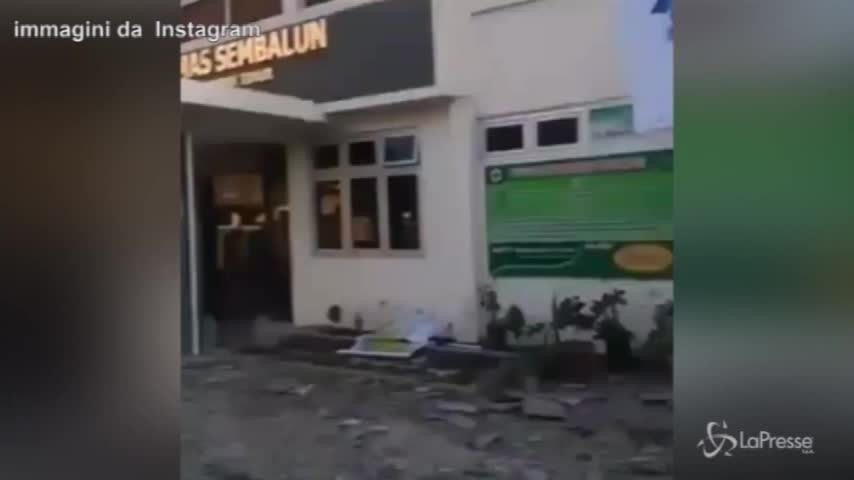 Terremoto in Indonesia, morti e feriti sull’isola di Lombok