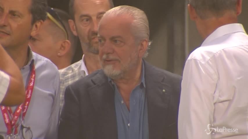 Bari, De Laurentiis: “Mio figlio sarà presidente”