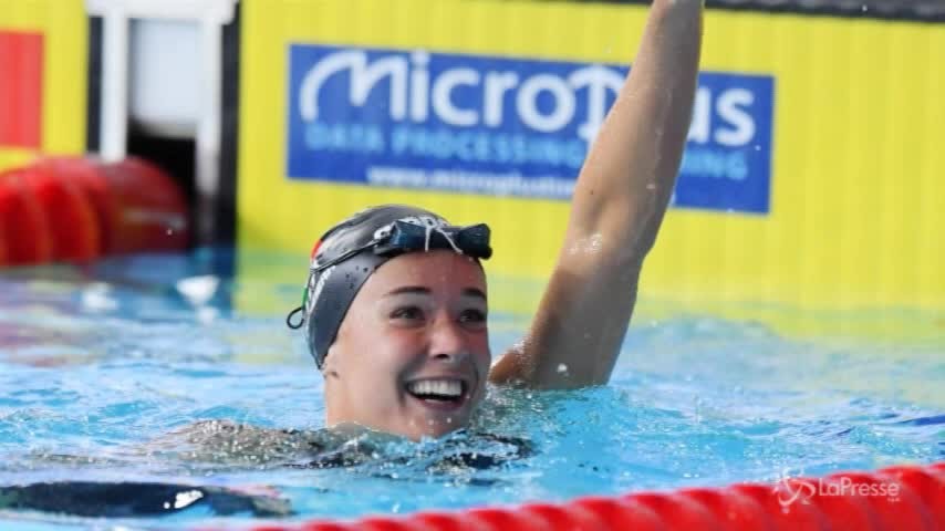 Nuoto, Europei: Codia. Panziera e Quadarella  d’oro