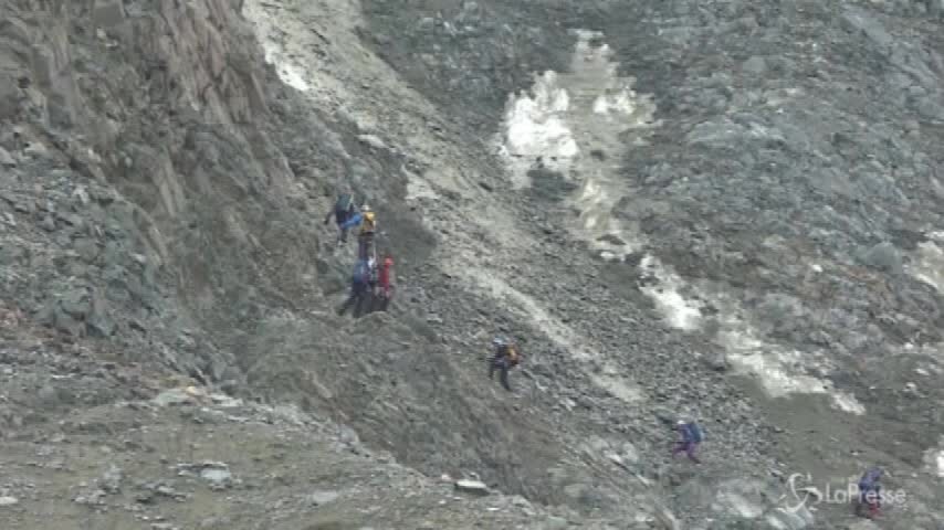 Monte Bianco, ritrovati i corpi dei tre italiani dispersi