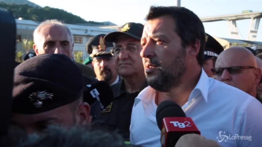 Salvini: “Non sarà una strage all’italiana, chi ha sbagliato pagherà”