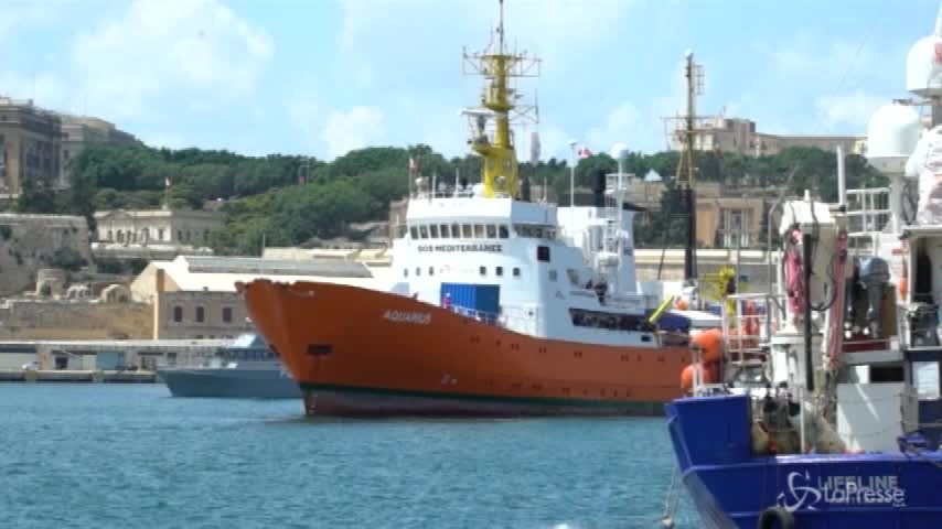 Aquarius, Malta comunica: “Migranti anche in Italia”