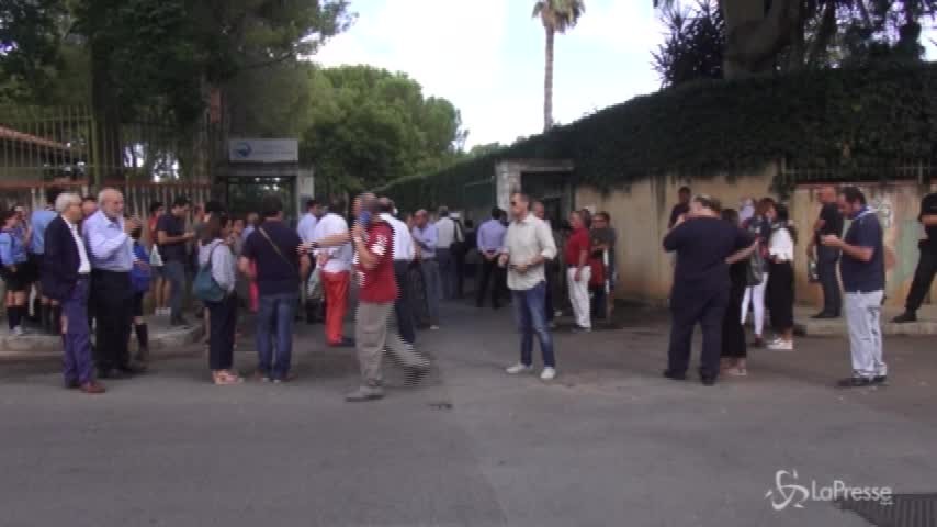 Rita Borsellino, in centinaia alla camera ardente in bene confiscato