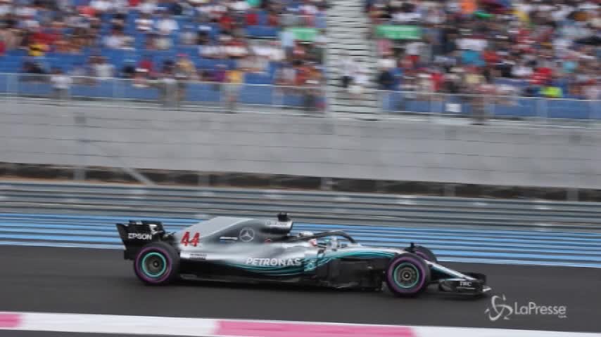 Gp Francia, dominano le Mercedes: pole di Hamilton