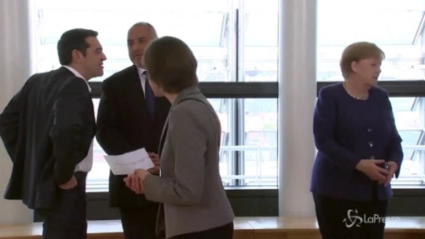 Minisummit Ue, i leader europei insieme per la foto ufficiale