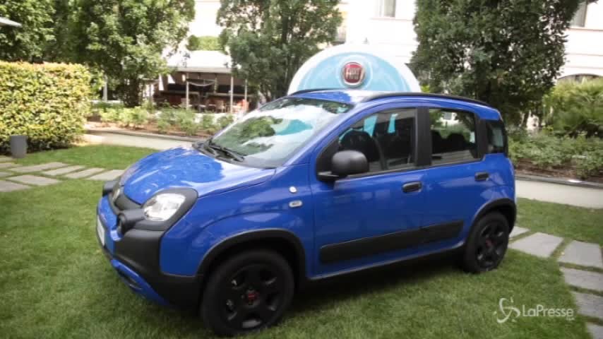 Fca, Luca Napolitano, responsabile Fiat per la Region EMEA presenta la Panda Waze