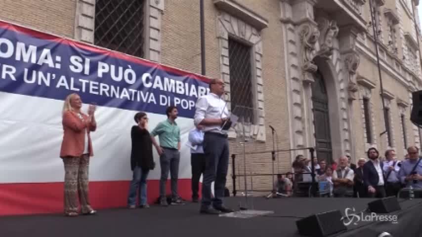 Roma, Zingaretti contestato: “Non si fanno favori a nessuno, neanche agli amici”