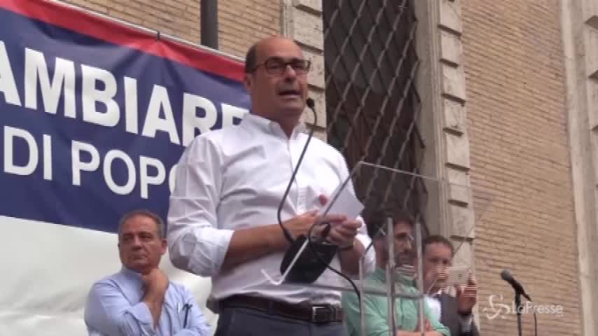 Zingaretti attacca il governo: “Non ha ancora prodotto un atto per gli italiani”