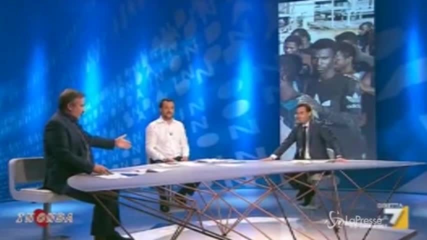 Salvini: “Scafisti e mafiosi, mi fate schifo”