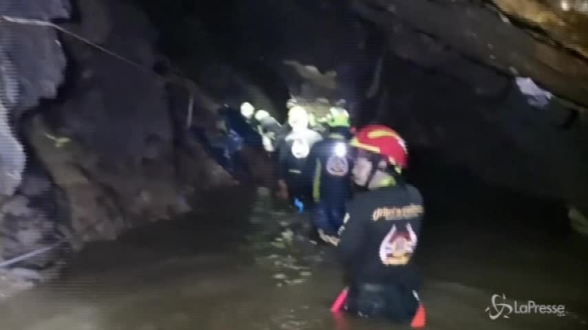Thailandia, i ragazzi salvati nella grotta di Tham Luang