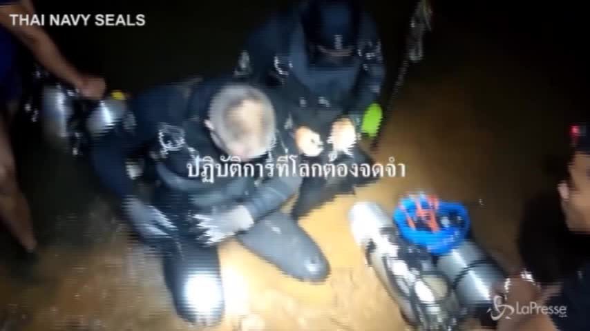 Thailandia, ecco il video del miracoloso salvataggio dei 12 ragazzini