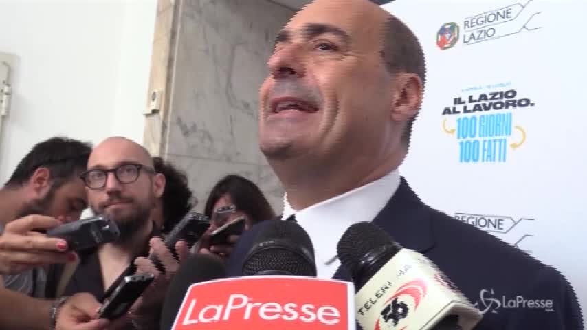 I 100 giorni del Lazio di Zingaretti: “Soddisfatto per i risultati”