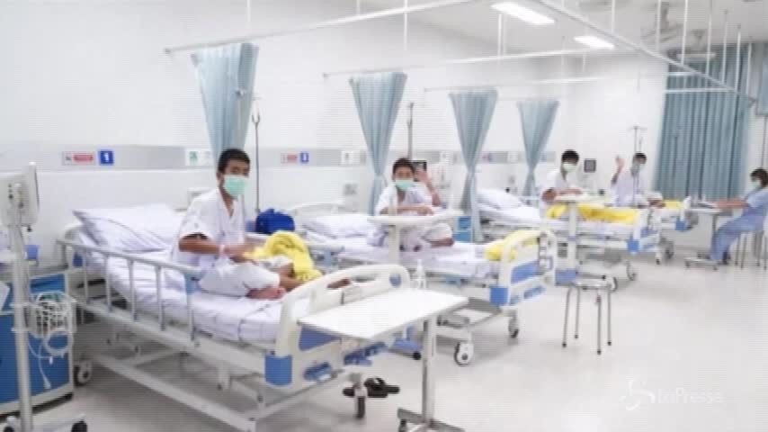 Thailandia, il video-messaggio dal’ospedale dei 12 calciatori