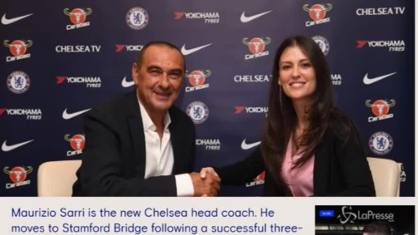 Sarri è il nuovo allenatore del Chelsea