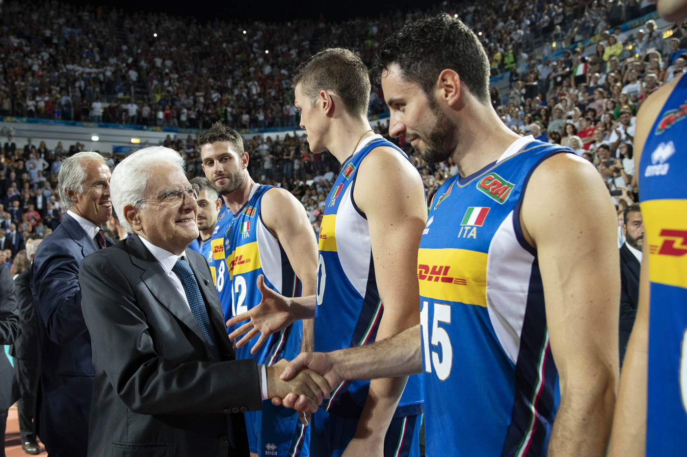 mondiali volley Zaytsev italia mattarella