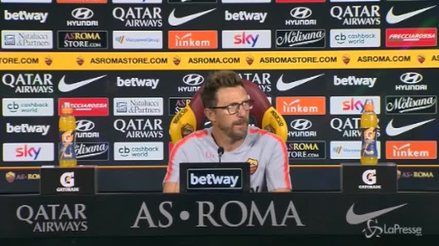 Di Francesco: “Per Strootman c’è una trattavia in corso, decideremo insieme”