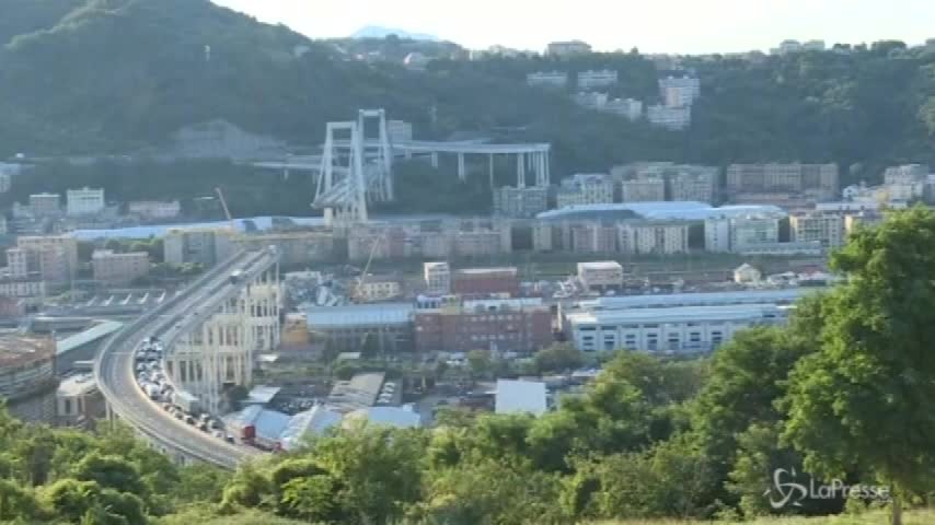 Ponte Morandi, demolizione i primi di settembre