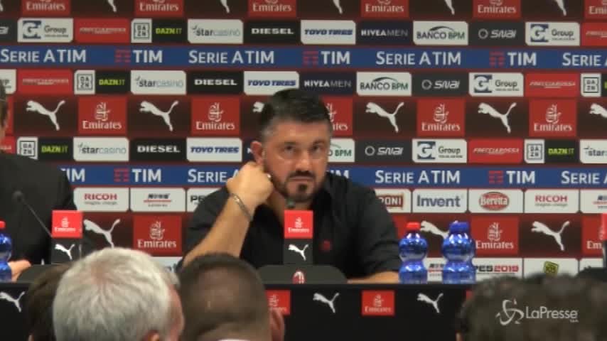 Gattuso: “Mi sembrava di vedere il film della partita col Napoli…”