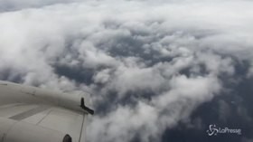 Usa, in volo sopra l’uragano Florence
