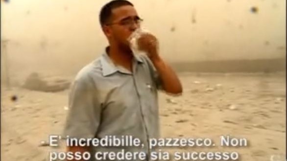 Dentro l’inferno dell’11 settembre, ecco il video inedito di un cameraman