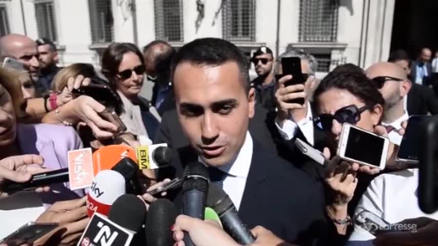 Manovra, Di Maio: “Sarà coraggiosa ma non sfasceremo i conti”