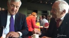 Copyright, Tajani e Mogol  spiegano la riforma davanti a un caffé