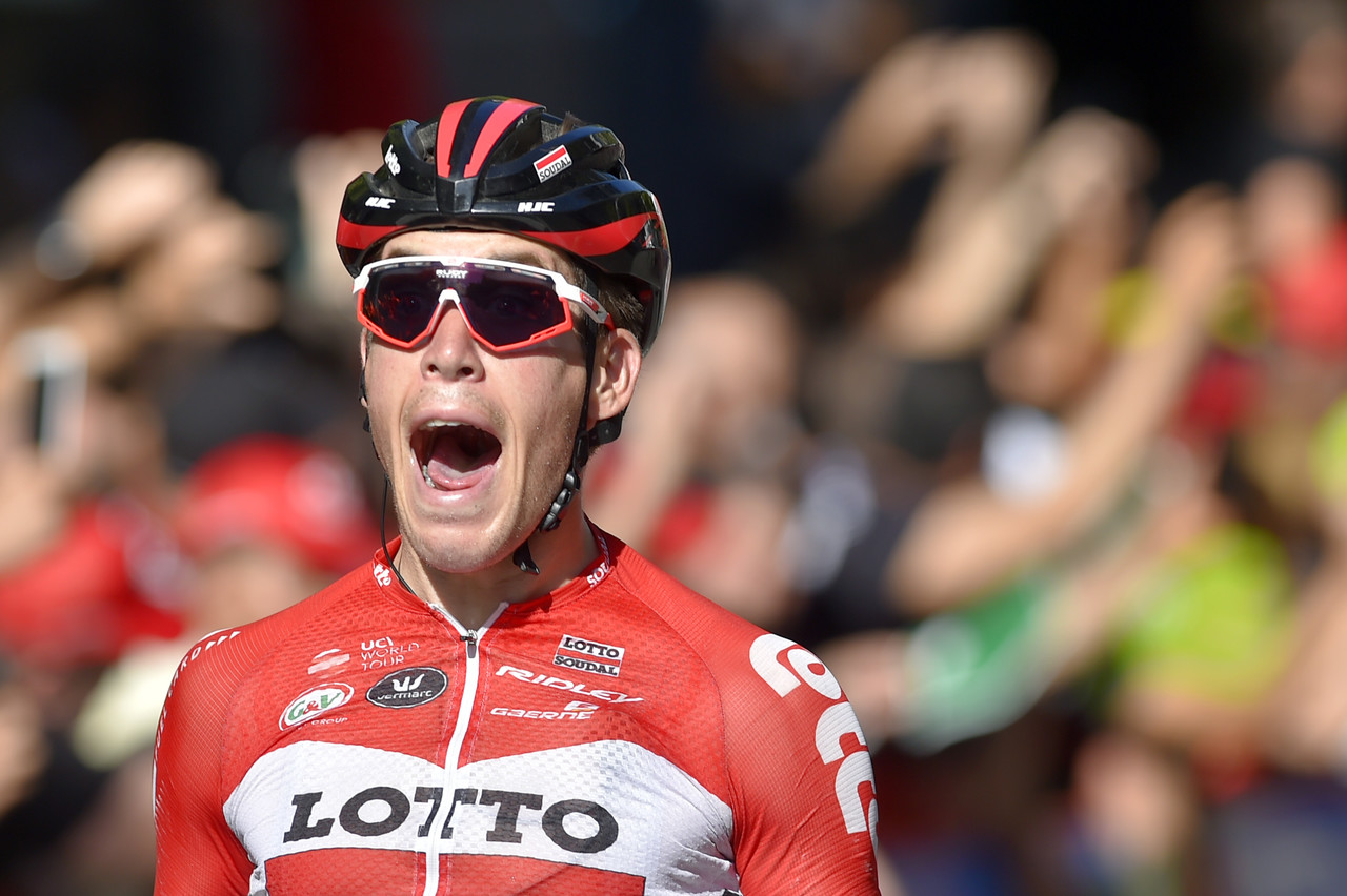 Vuelta: 18a tappa al belga Wallays, Yates sempre maglia rossa