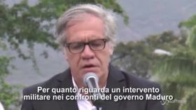 Venezuela, Almagro: “Non escludiamo intervento militare contro Maduro”