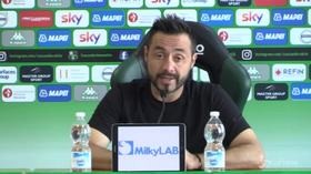 Juve-Sassuolo, De Zerbi, “Se pensiamo di non aver nulla da perdere, siamo dei perdenti”