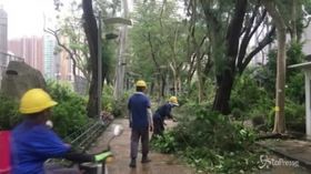 Tifone, danni anche a Hong Kong e Macau