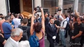 Funerali Maria Sensi, la figlia Rosella: “Ora è vicina a Franco”